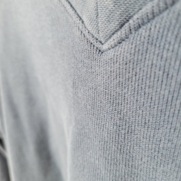 Cutter&Buck Mens Blue 100% Pima Cotton V-Neck Sweater Size XXL - Picture 5 of 11